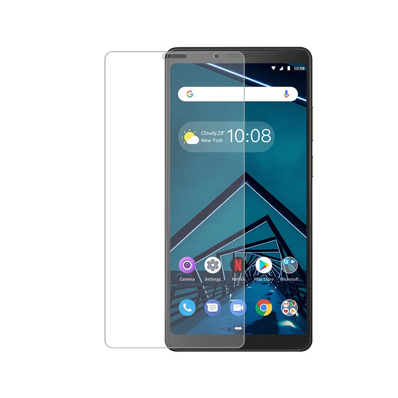 Для lenovo Tab V7 6,9" Стекло 9H закаленное стекло чехол для экрана пленка с упаковкой