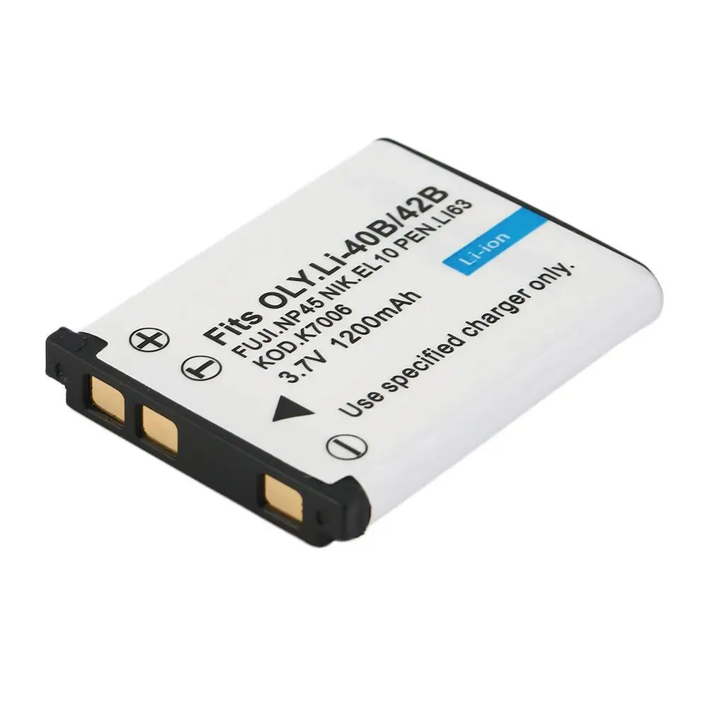 Аккумулятор для видеокамеры 200mah для камеры Li-40B/42B-S LN
