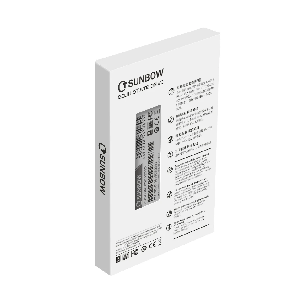 TCSunBow M.2 Pcie SSD 2280 жесткий диск 128 256 512 1 ТБ Внутренний твердотельный накопитель для