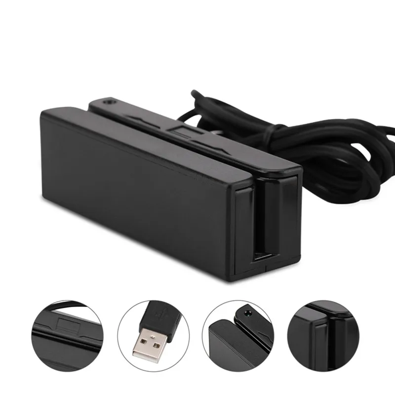 Горячая MSR90 все 3 треков Hico& Loco POS магнитная машина с интерфейсом USB