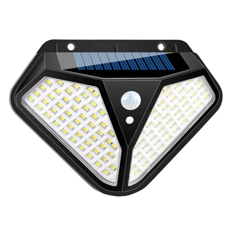 

Cross-Border New Solar Wall Light 102led Induction Courtyard Lamp Villa Waterproof Outdoor Road Lighting Street Lamp