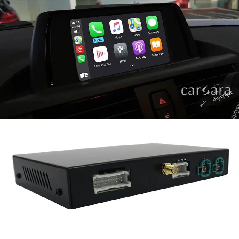 Carplay decoder for bmw F10 F20 F30 X1 X3 X4 X5 X6 F48 F25 F26 F15 android auto activation device mirror link phone music map