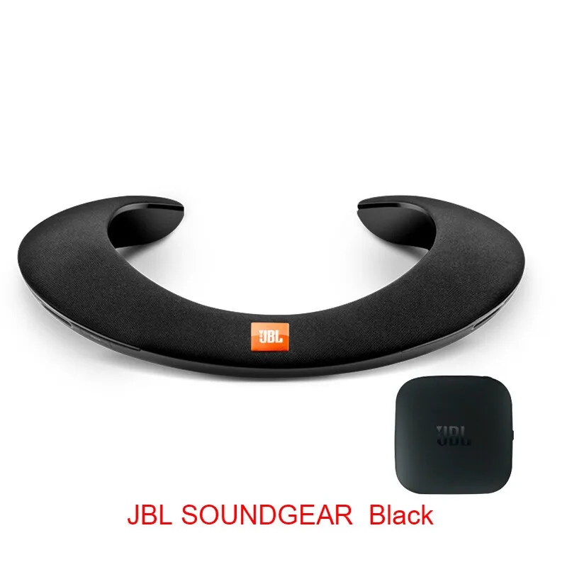 JBL SOUNDGEAR Black JBL SOUNDGEAR носимый беспроводной Bluetooth динамик домашний открытый глубокий басовый Портативный Динамик Hands-free для VR игровой музыки - Цвет: JBL SOUNDGEAR Black