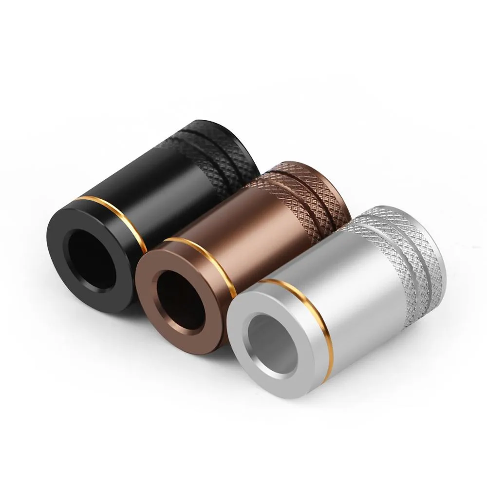 Earphone Splitter Y Splitter Slider Audio Connector 6 0mm To 4 5mm Headphone Jack Metal Adapter DIY For Upgrade Headset Wire