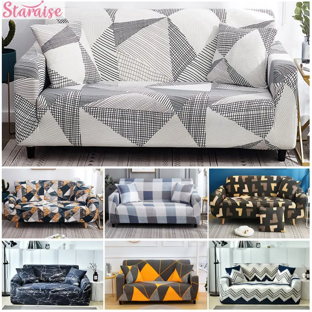 

Printed Style Slipcovers 360°C All-inclusive Sofa Cover Elastic Couch Sofa Cover for Living Room Single/Two/Three/Four Seat