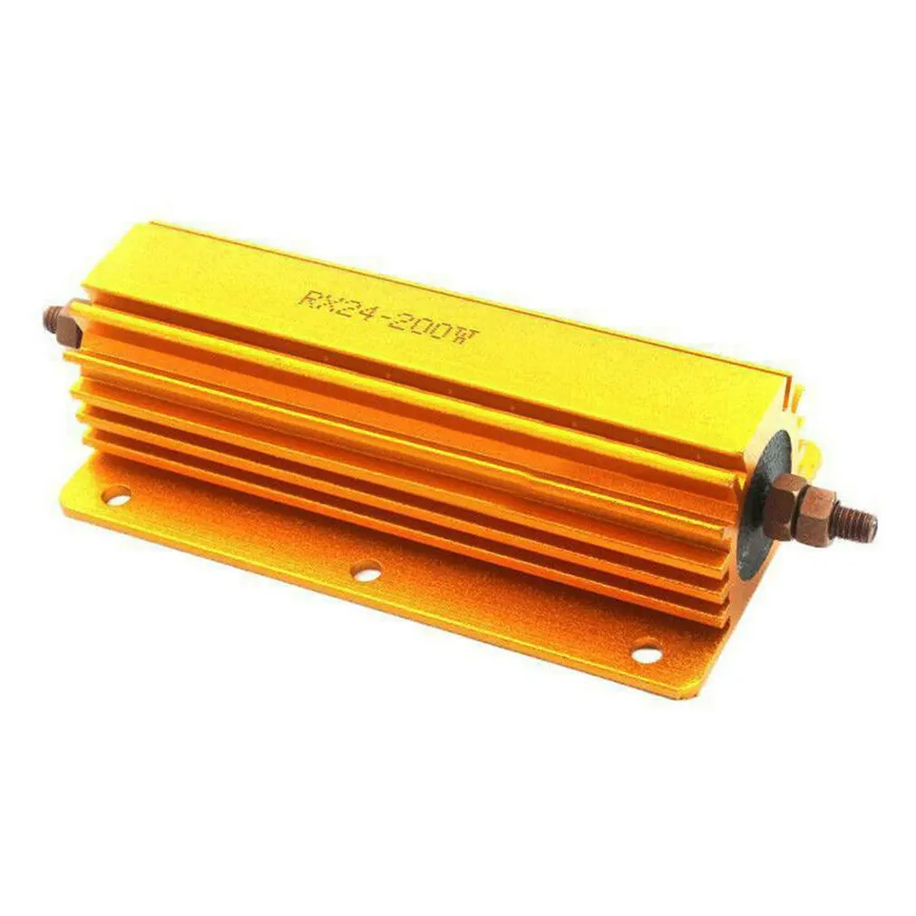 1R 2R 4R 8R 10R 200W Watt Power Metal Resistor 4 Tube Amp Test Dummy Load Aluminum Shell Case Wirewound | Электроника