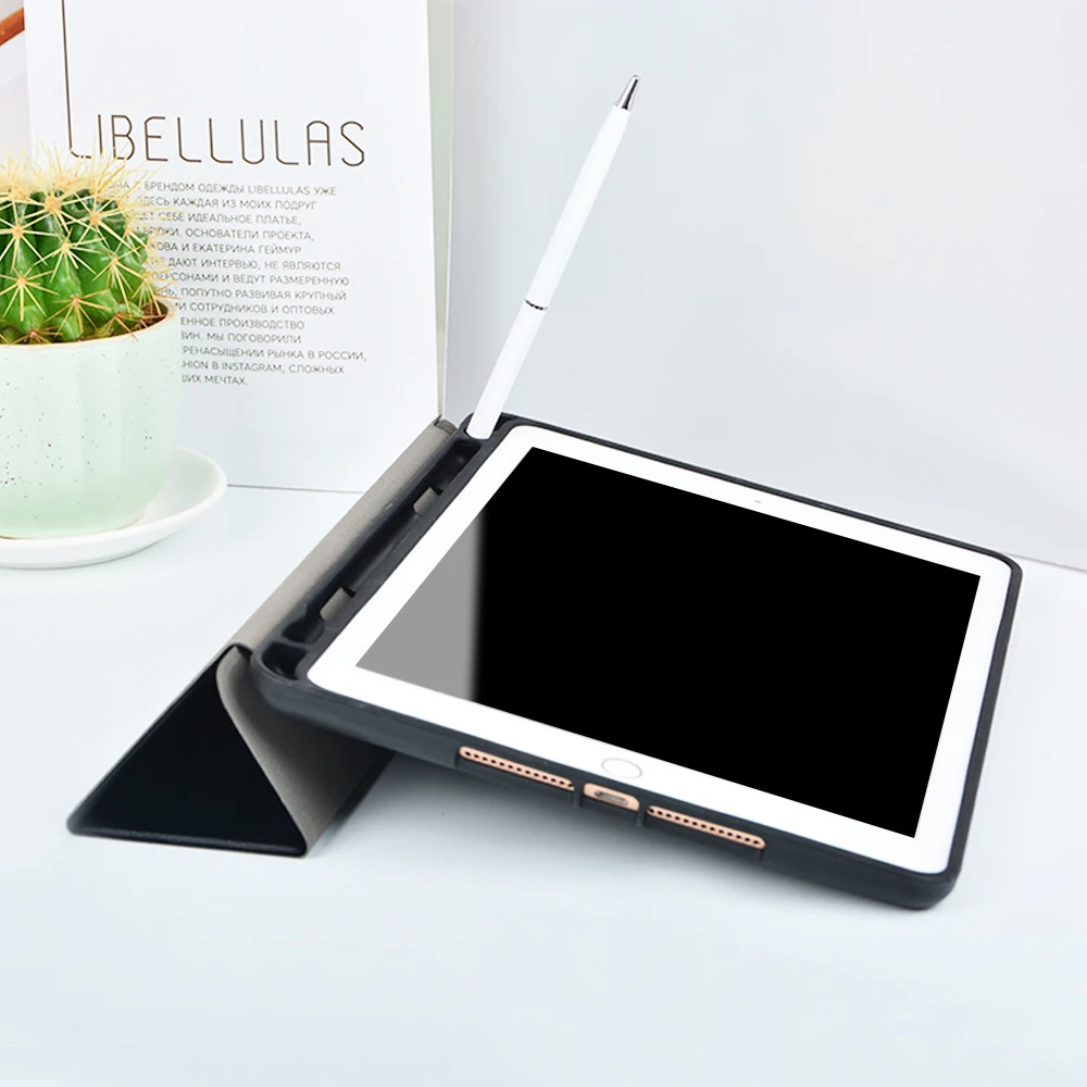 Чехол для планшета для ipad 9,7, силиконовый чехол для ipad 9,7, чехол из ТПУ с держателем для карандашей
