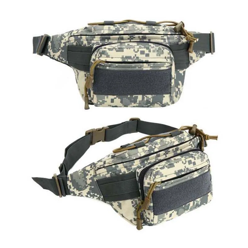Новые многофункциональные водонепроницаемые поясные сумки прочные уличные портативные карманные тактические Спортивные камуфляжные карманы дорожная тренировочная сумка
