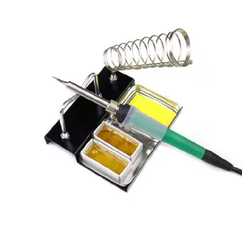 

Soldering Iron Gun Holder Metal Base Stand Mount Support Station 19QB