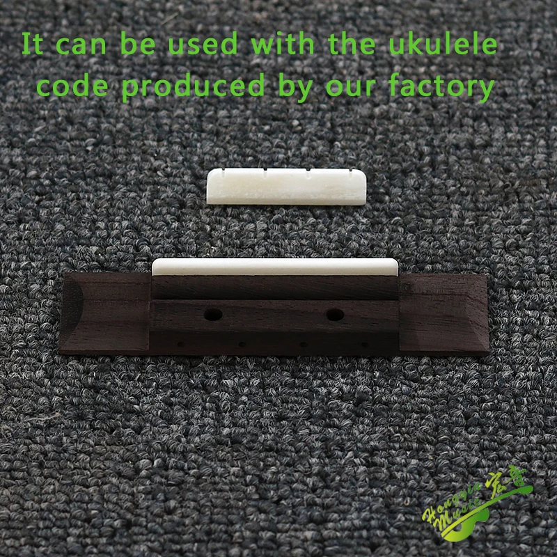 Indonesia rosewood ukulele bridge string pillow string board piano bridge pillow accessories macro sound