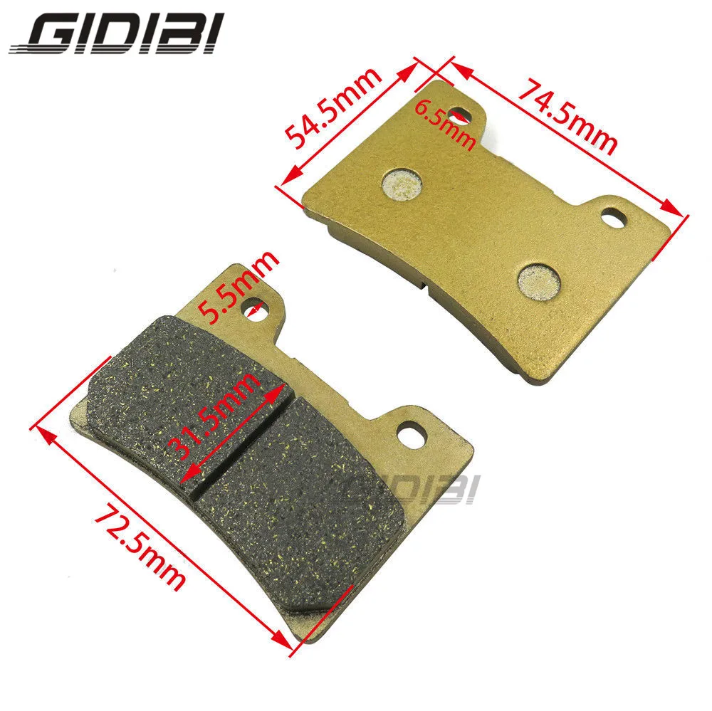 Motorcycle Front Brake Pads For Yamaha FZR600R 1990-1999 FZR1000 FZR 1000 1990-1991 Brake Disks