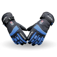 Warmspace, 7,4 В, 4000 мА/ч, электрические аккумуляторные теплые перчатки для катания на лыжах с литиевой батареей, зимние теплые перчатки с подогревом для катания на лыжах и велосипеде