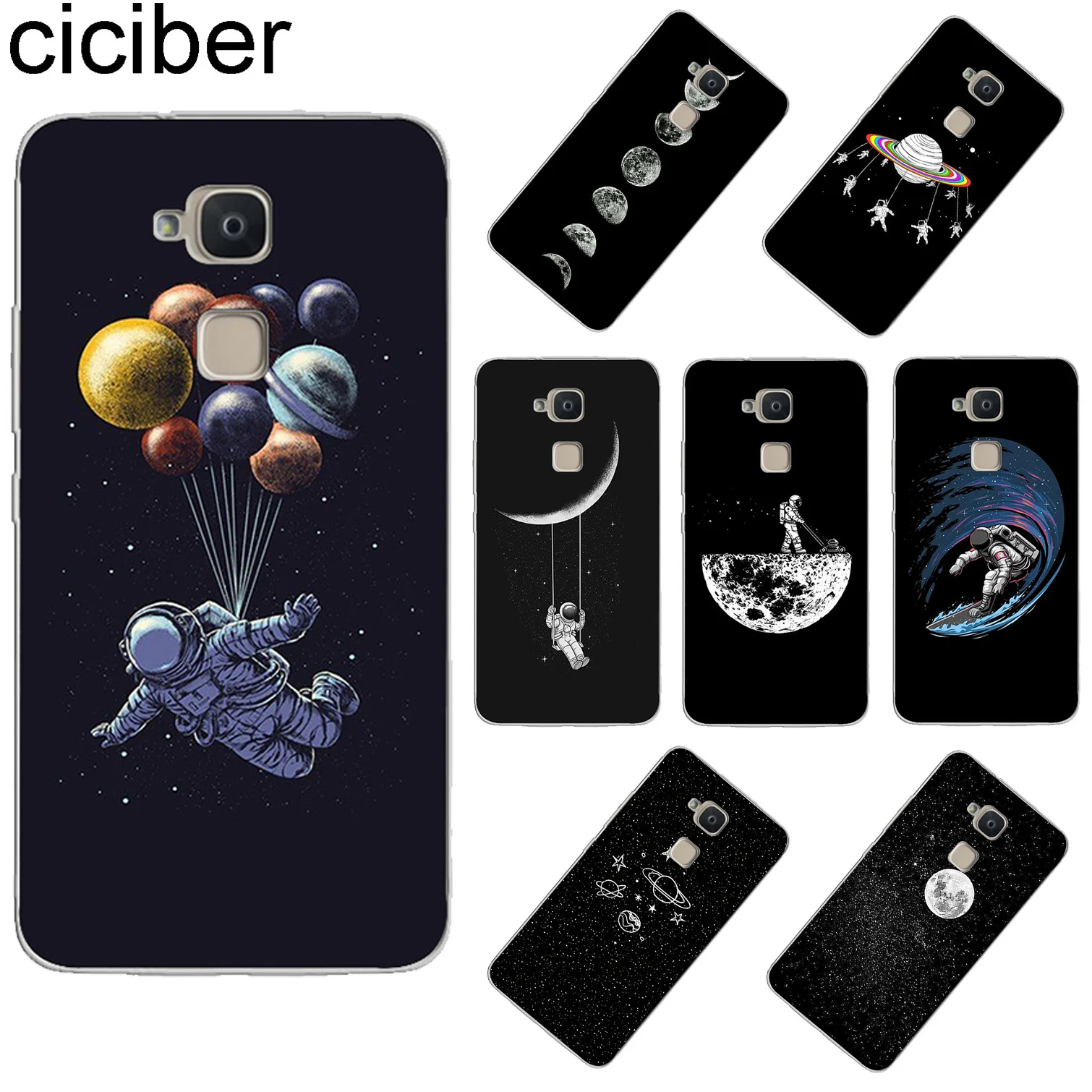 Ciciber для BQ Aquaris U2 C U X5 V VS X2 X M Plus Lite Pro Мягкий ТПУ чехол телефона E5s M5 M5.5 E5 Cute Moon Coque Capa
