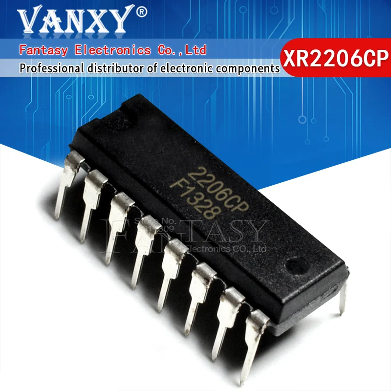 1 шт. XR2206CP DIP16 XR2206 DIP 2206CP DIP-16 Новый и оригинальный IC | Электронные компоненты