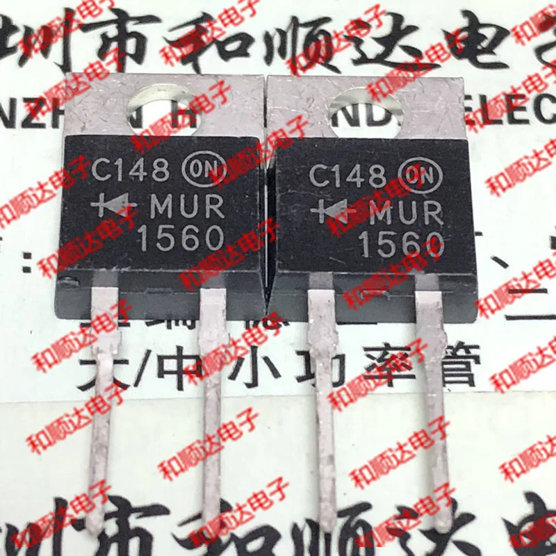 5 предметов в партии, MUR1560 TO-220-2 600V 15A