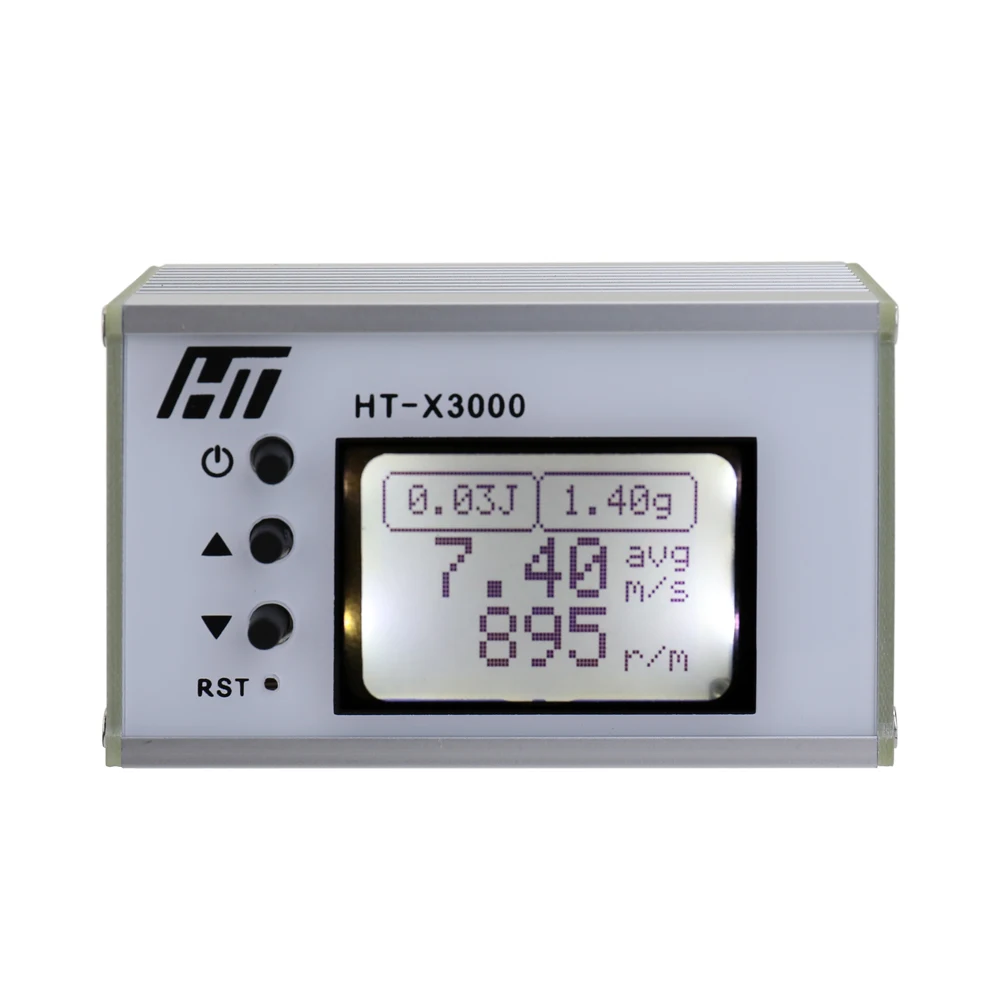 

Mini Portable High Accuracy Speed Measuring Instrument Handheld Initial Speed Velocimetry Tachometer with LCD Backlight
