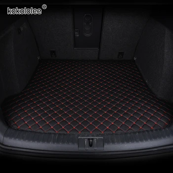 

kokololee custom car trunk mat for Peugeot All Model 4008 RCZ 308 508 301 3008 206 307 207 2008 408 5008 607 car styling