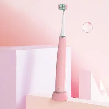 

Automatic Waterproof 3D Wrapped Electric Brush No Dead Angle Ultrasonic Vibration Induction Charging Adult Electric Toothbrush