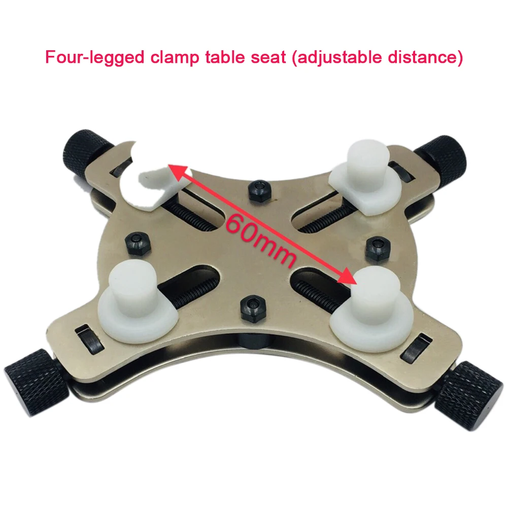 

Watch Movement Holder Dial Fixer Durable Portable Watchmaker Back Case Accessory Repair Pad Remover Opener Professional Clamp