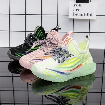 

2020 new arrival unisex breathable sneakers girls Coconut shoes kids casual air mesh trainers toddler's footwear