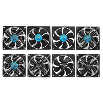 

DC 5V 12CM Router Cooling Fan DIY PC Cooler TV Box Silent Quiet USB Power 120mm Fan USB TV Box Broadband Cat Cooling Rack Holder