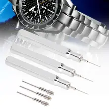 Профессиональный 3 шт. устройство для удаления звеньев часов ремешок для удаления часов инструмент для ремонта часов с 0,7 0,8 0,9 мм советы для часовщиков