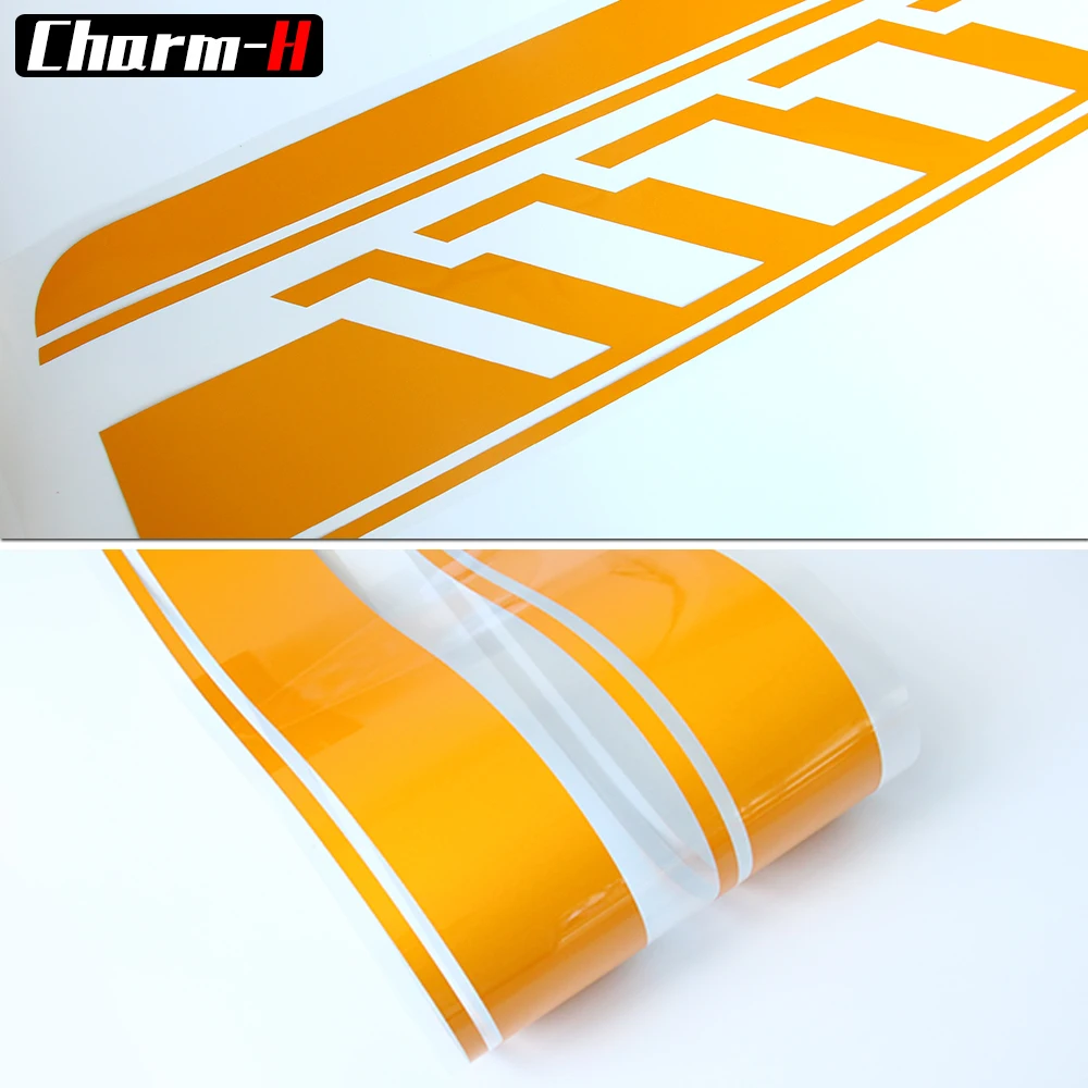 5D Black Carbon Firbre - AMG Edition C63 Edition 1 Side Stripe Decals Stickers for Mercedes Benz C Class W205