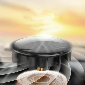 

Car Fragrance Air Freshener Innovative Phonograph Record Solid Essential Oil Diffuser Turntable Log Aromatherapy