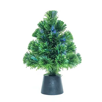 

Mini USB Fiber Christmas Tree Christmas Decoration 30cm PVC DIY Christmas Tree Desktop Home Decor Christmas Decoration Kids Gif