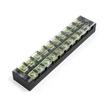 

660V 45A 10 Position Screw Covered Barrier Strip Terminal Blocks