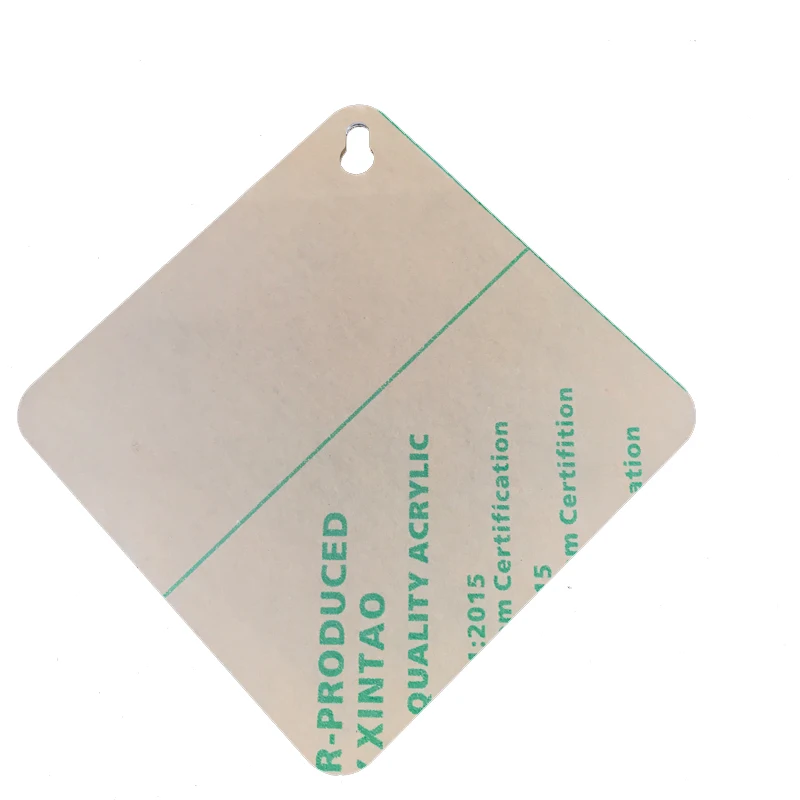 

Прозрачный акриловый квадратный лист с отверстием для печатной доски «сделай сам»