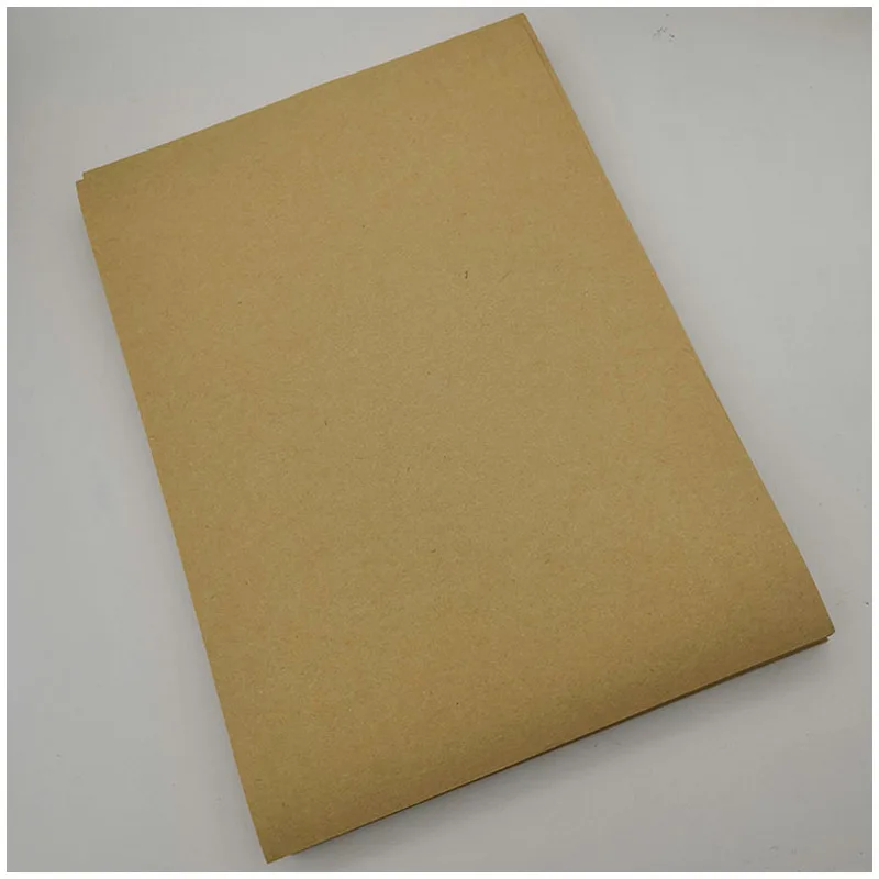 20 Sheets/package A4 Matte Kraft Paper for Laser Inkjet Printers Self-adhesive Label Copier Craft Carton Color Sticker Sticker