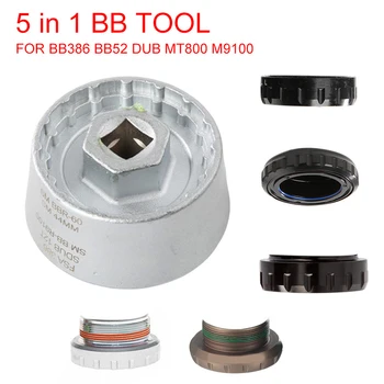

5 In 1 Bottom Bracket Hollow For BB9000 BBR60 DUB BSA30 FSA386 Cycling