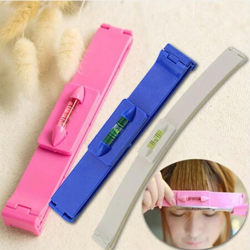 

Clip Cut Tool Hair Bangs DIY Clips Rulers Hair Bangs Cutting Trimming Tools Hair Style Tool Equipment Home Beauty