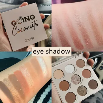 

9 Colors New Cream Eyeshadow Palette Pearly Matte Glitter Student Eyeshadow Waterproof And Long Lasting Non-smudge Eye Shadow