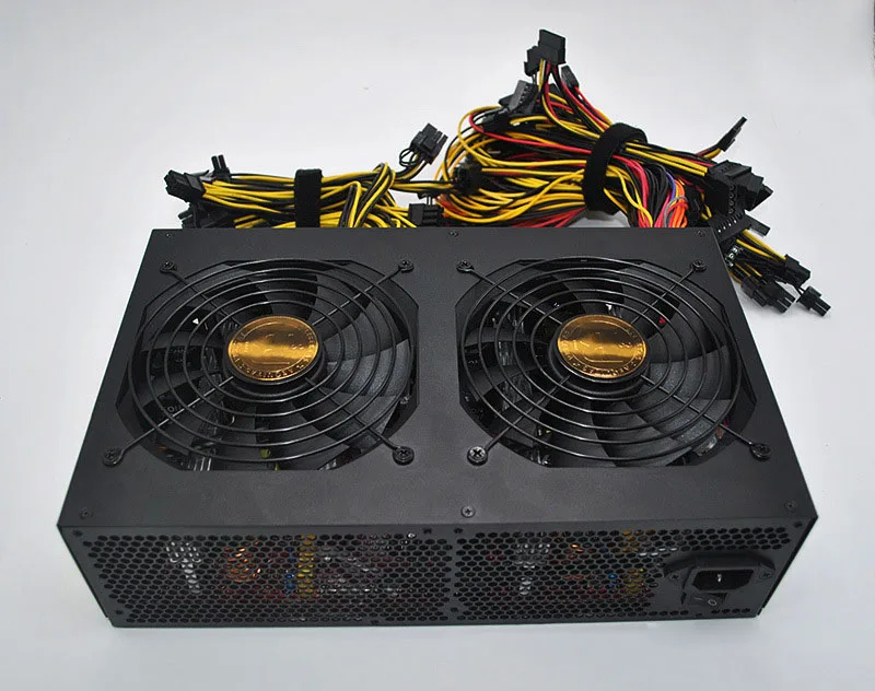 ETH Mining PC Asic источник питания 3600 Вт Bitcoin Miner чехол PSU КОМПЬЮТЕРНЫЙ СЕРВЕР Fonte для GTX 1080 RX470 480 570 12-13 GPU B