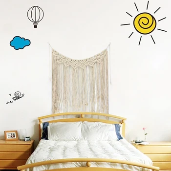 

Large Macrame Tapestry Macrame Wall Hanging Handwoven Farmhouse Decor Makramee Room Decoration Tapestry Wall Gift For Women