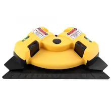 Профессиональный прямоугольный 90 градусов вертикальный горизонтальный лазерный проекционный квадратный уровень проекционный уровень выравнивание компоновка