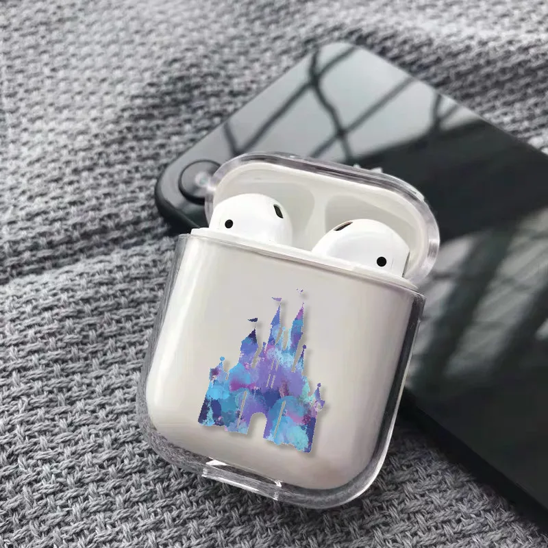Чехол для наушников с изображением короля льва из мультфильма для Apple iPhone, зарядная коробка для AirPods Pro, жесткий прозрачный защитный чехол - Цвет: 23