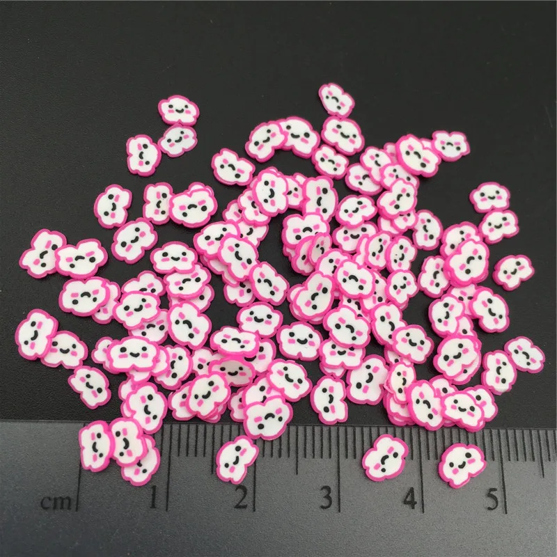 50 г облако Fimo Полимерная глина посыпать для детей Diy, мягкая глина для рукоделия глина/Нейл-арт/украшение для альбома DIY, наполнитель слизи