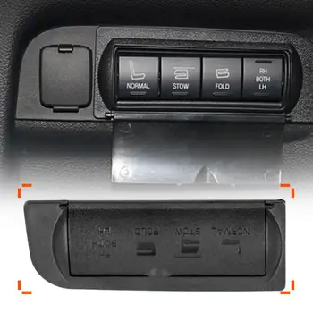 

Plastic Car Seat Adjustment Button Shell Cap Button Protective Cover Fit for Ford Explorer 13-17 Auto Replacement Parts Supplies