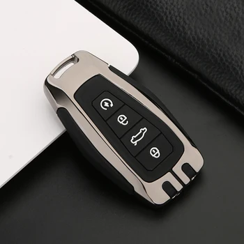 

Zinc Alloy+Silicone Car Key Cover Case For Geely Coolray 2019-2020 Atlas Boyue NL3 Emgrand X7 EX7 SUV GT GC9 Borui Accessories