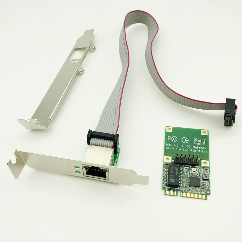 Сетевая мини карта H1111Z PCI E сетевая 1000 Мбит/с гигабитный Ethernet 10/100/1000 м NIC RJ45 LAN
