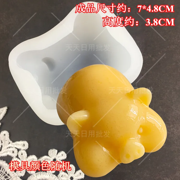 Pig Silicone Mold Fondant Cake Decorating Tools Candy Clay Molds Cupcake Chocolate Baking Molds
