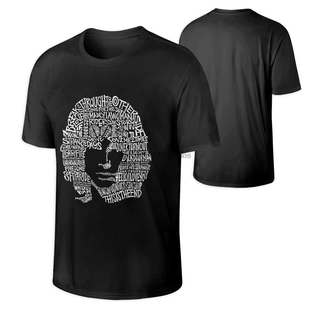 WustegHoodie для мужчин Jim Morrison музыкальная группа уличная хлопковая футболка