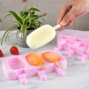 

Popsicle Ice Sucker Box Household Creative DIY Homemade Ice Cream Mold