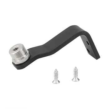 

CAMVATE Microphone Screw Adapter 5/8'' Male To 1/4'' Female With Right Angle Type Pedestal Wall / Table / Ceiling Mount C2326