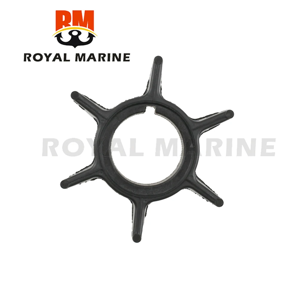 345-65021 Water Pump Impeller For Tohatsu & for Mercury 25/30/40HP 345-65021-0 18-8923 Rubber Black Diameter 4.4cm 6 Blade outboard engine parts marine water pump boat motor parts water pump impeller kit