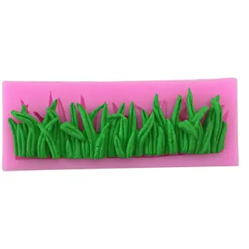 

Grass Shape Silicone Cake Mold Sugar Craft Fondant Chocolae Kitchen Baking Mould