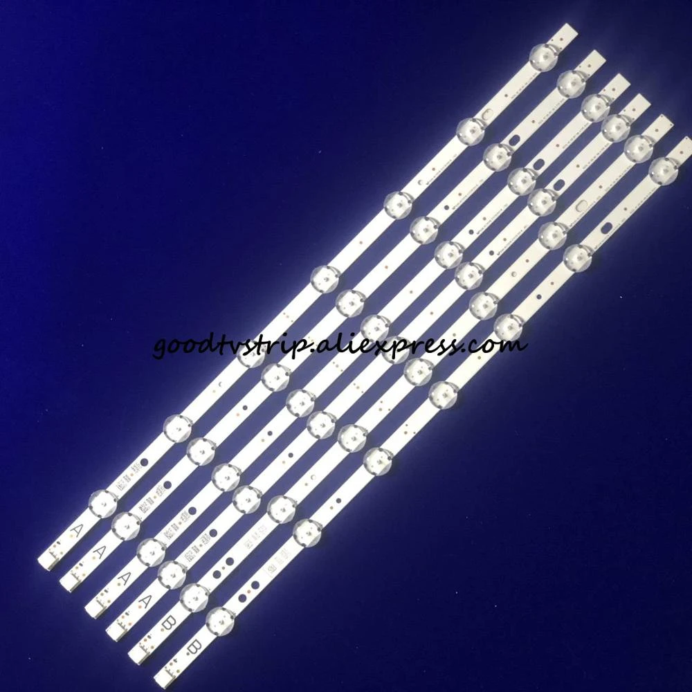 bright led strip lights LED backlight strip for Toshiba VESTEL 49" UHD DRT VNB A-TYPE REV03/ B-TYPE REV0.1 49U5766DB 49U6663DB 49U5863DB VES490QNDL purple led strip lights